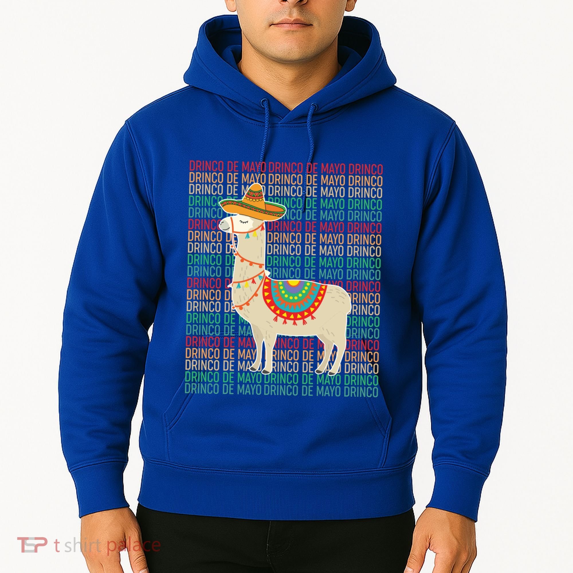 Cinco De Mayo Mexican Llama O De Mayo Gift Hoodie