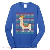 Cinco De Mayo Mexican Llama O De Mayo Gift Long Sleeve Shirt thumb 0