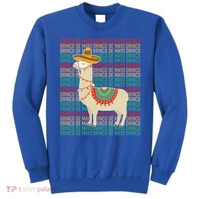 Cinco De Mayo Mexican Llama O De Mayo Gift Sweatshirt