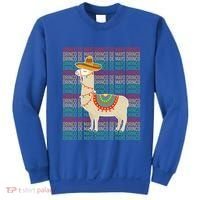 Cinco De Mayo Mexican Llama O De Mayo Gift Sweatshirt thumb 0