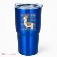 Cinco De Mayo Mexican Llama O De Mayo Gift Tumbler thumb 0