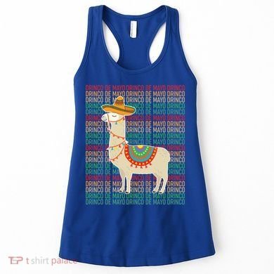 Cinco De Mayo Mexican Llama O De Mayo Gift Women's Tank Top