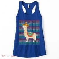 Cinco De Mayo Mexican Llama O De Mayo Gift Women's Tank Top thumb 0