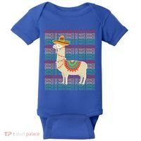Cinco De Mayo Mexican Llama O De Mayo Gift Baby Bodysuit thumb 0