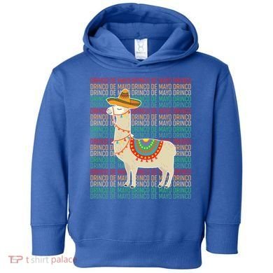 Cinco De Mayo Mexican Llama O De Mayo Gift Toddler Hoodie