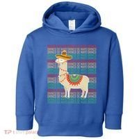 Cinco De Mayo Mexican Llama O De Mayo Gift Toddler Hoodie thumb 0