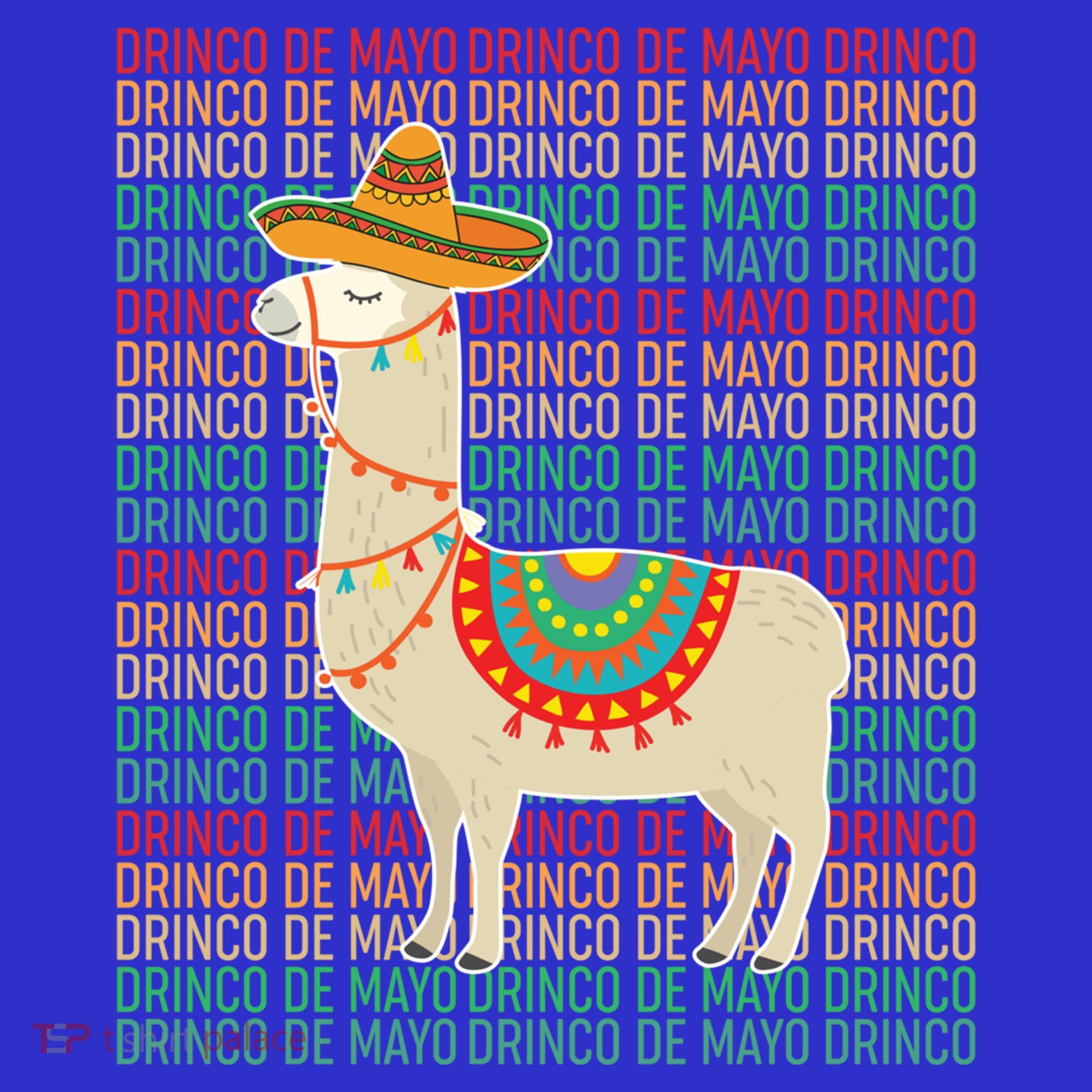 Cinco De Mayo Mexican Llama O De Mayo Gift Toddler Hoodie