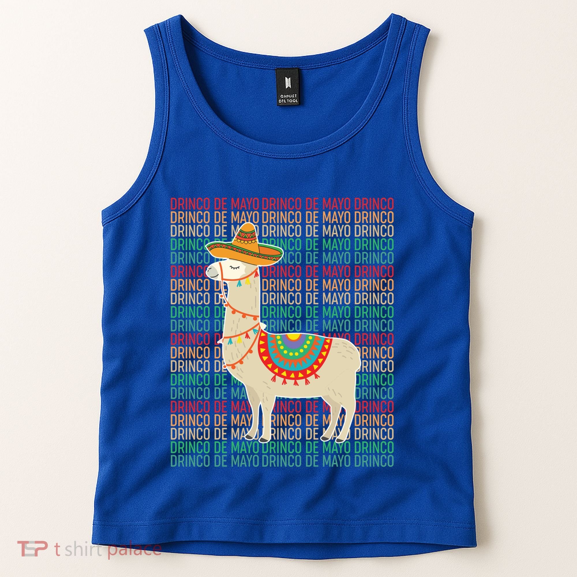 Cinco De Mayo Mexican Llama O De Mayo Gift Tank Top