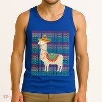 Cinco De Mayo Mexican Llama O De Mayo Gift Tank Top thumb 3