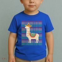 Cinco De Mayo Mexican Llama O De Mayo Gift Toddler T-Shirt thumb 2