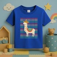 Cinco De Mayo Mexican Llama O De Mayo Gift Toddler T-Shirt thumb 3