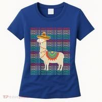 Cinco De Mayo Mexican Llama O De Mayo Gift Women's T-Shirt thumb 0