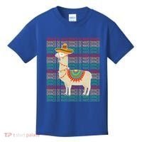 Cinco De Mayo Mexican Llama O De Mayo Gift Kids T-Shirt thumb 0