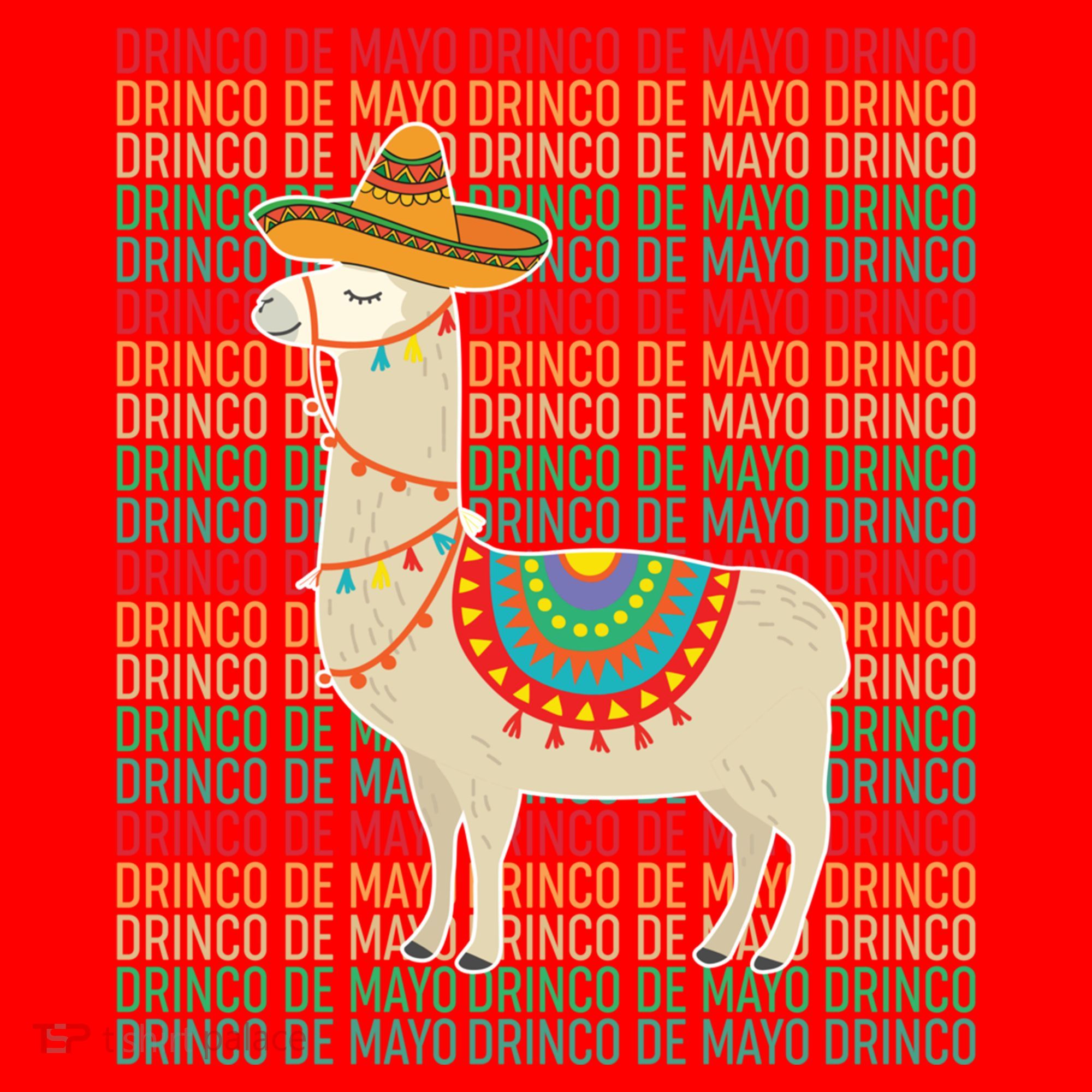Cinco De Mayo Mexican Llama O De Mayo Gift Santa Hat