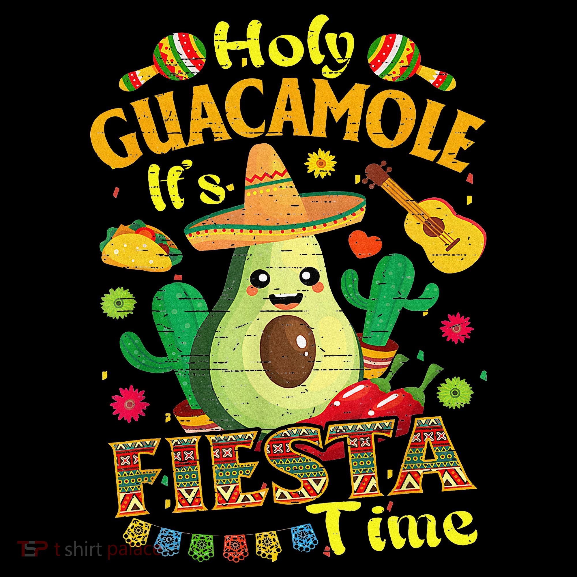 Cinco De Mayo Mexican Holy Guacamole Fiesta Time Gift Coffee Mug