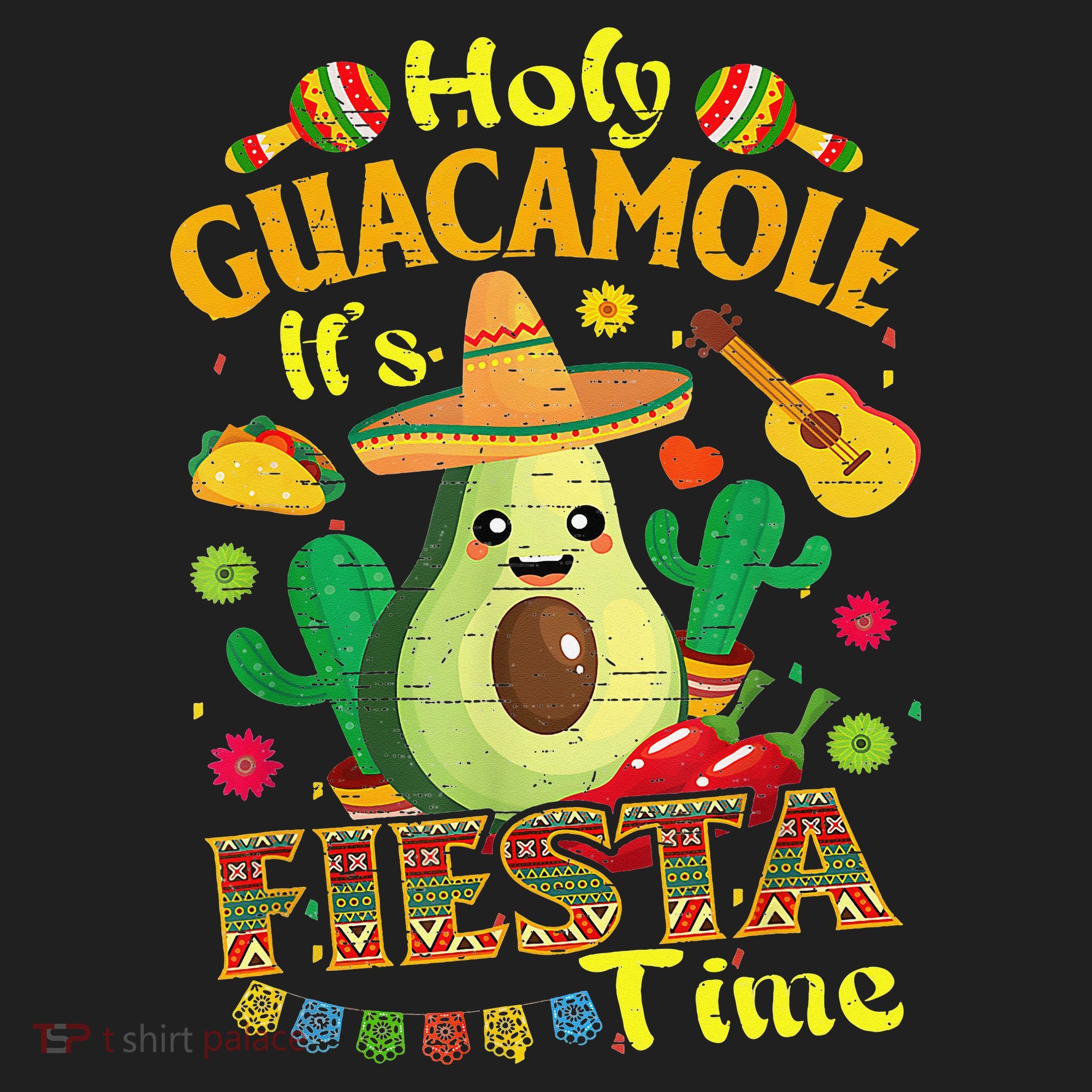 Cinco De Mayo Mexican Holy Guacamole Fiesta Time Gift Beanie