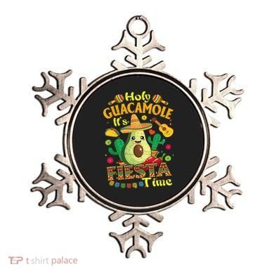 Cinco De Mayo Mexican Holy Guacamole Fiesta Time Gift Ornament