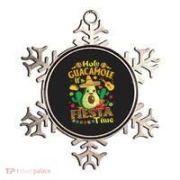 Cinco De Mayo Mexican Holy Guacamole Fiesta Time Gift Ornament thumb 0