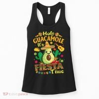 Cinco De Mayo Mexican Holy Guacamole Fiesta Time Gift Women's Tank Top thumb 0