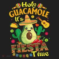 Cinco De Mayo Mexican Holy Guacamole Fiesta Time Gift Hat thumb 2