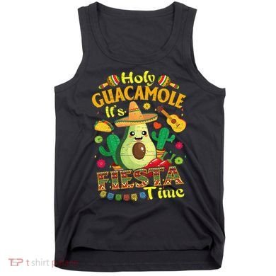 Cinco De Mayo Mexican Holy Guacamole Fiesta Time Gift Tank Top