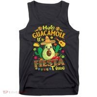 Cinco De Mayo Mexican Holy Guacamole Fiesta Time Gift Tank Top thumb 0