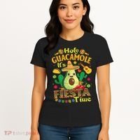 Cinco De Mayo Mexican Holy Guacamole Fiesta Time Gift Women's T-Shirt thumb 4