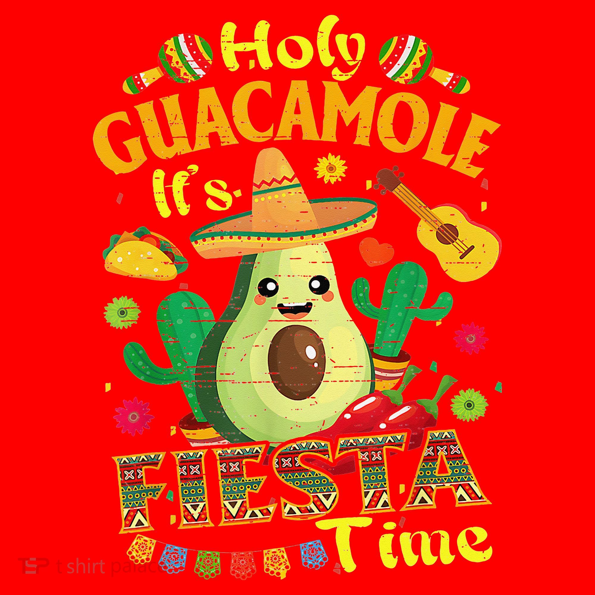 Cinco De Mayo Mexican Holy Guacamole Fiesta Time Gift Santa Hat