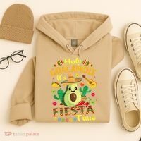 Cinco De Mayo Mexican Holy Guacamole Fiesta Time Gift Hoodie thumb 4