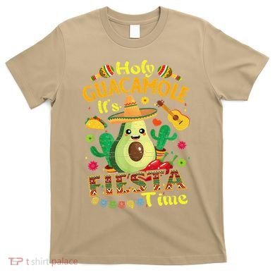Cinco De Mayo Mexican Holy Guacamole Fiesta Time Gift T-Shirt