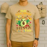 Cinco De Mayo Mexican Holy Guacamole Fiesta Time Gift T-Shirt thumb 6
