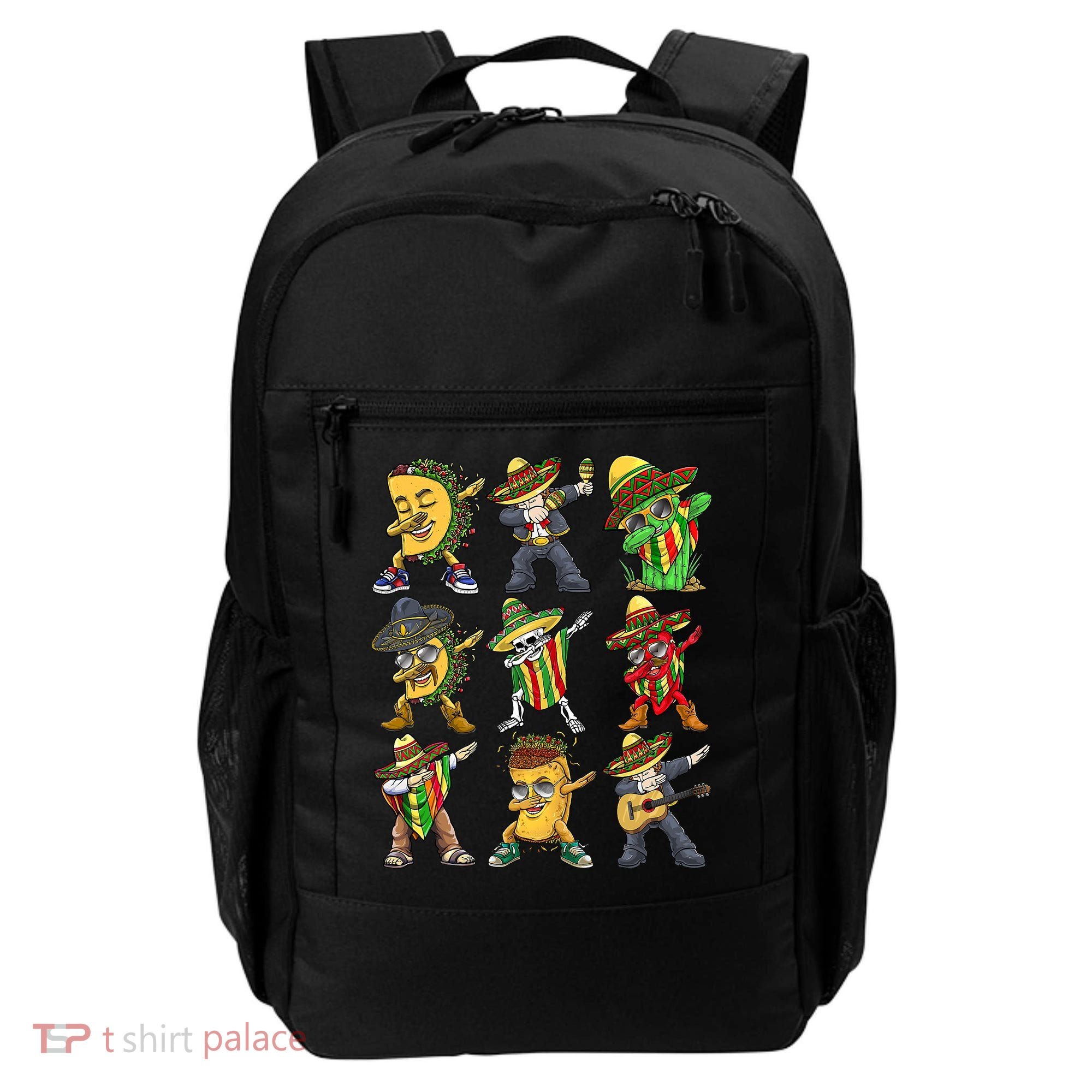 Cinco De Mayo Party Taco Dabbing Mexican Mariachi Burrito Backpack