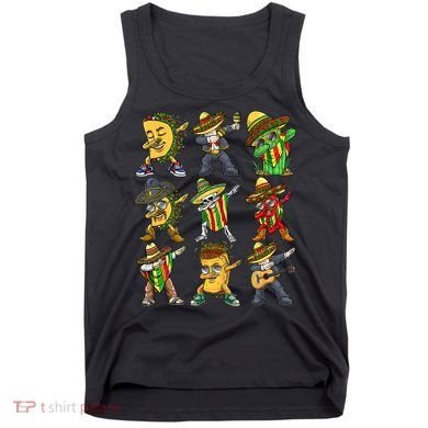 Cinco De Mayo Party Taco Dabbing Mexican Mariachi Burrito Tank Top