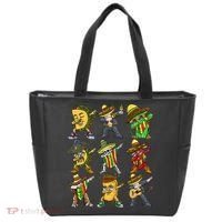 Cinco De Mayo Party Taco Dabbing Mexican Mariachi Burrito Tote Bag thumb 0