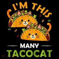 Cinco De Mayo Im This Many Tacocat Art Taco Cat Kitten Coffee Mug thumb 5