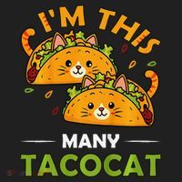 Cinco De Mayo Im This Many Tacocat Art Taco Cat Kitten Beanie thumb 2