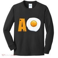 Camisa Dichos Mexicano Chistosa A Huevo Funny Spanish Slang Kids Long Sleeve Shirt thumb 0
