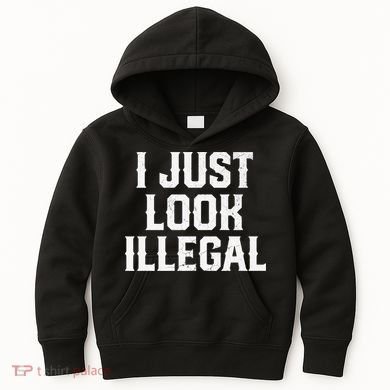 Cinco De Mayo I JUST LOOK ILLEGAL Mexican Funny Kids Hoodie