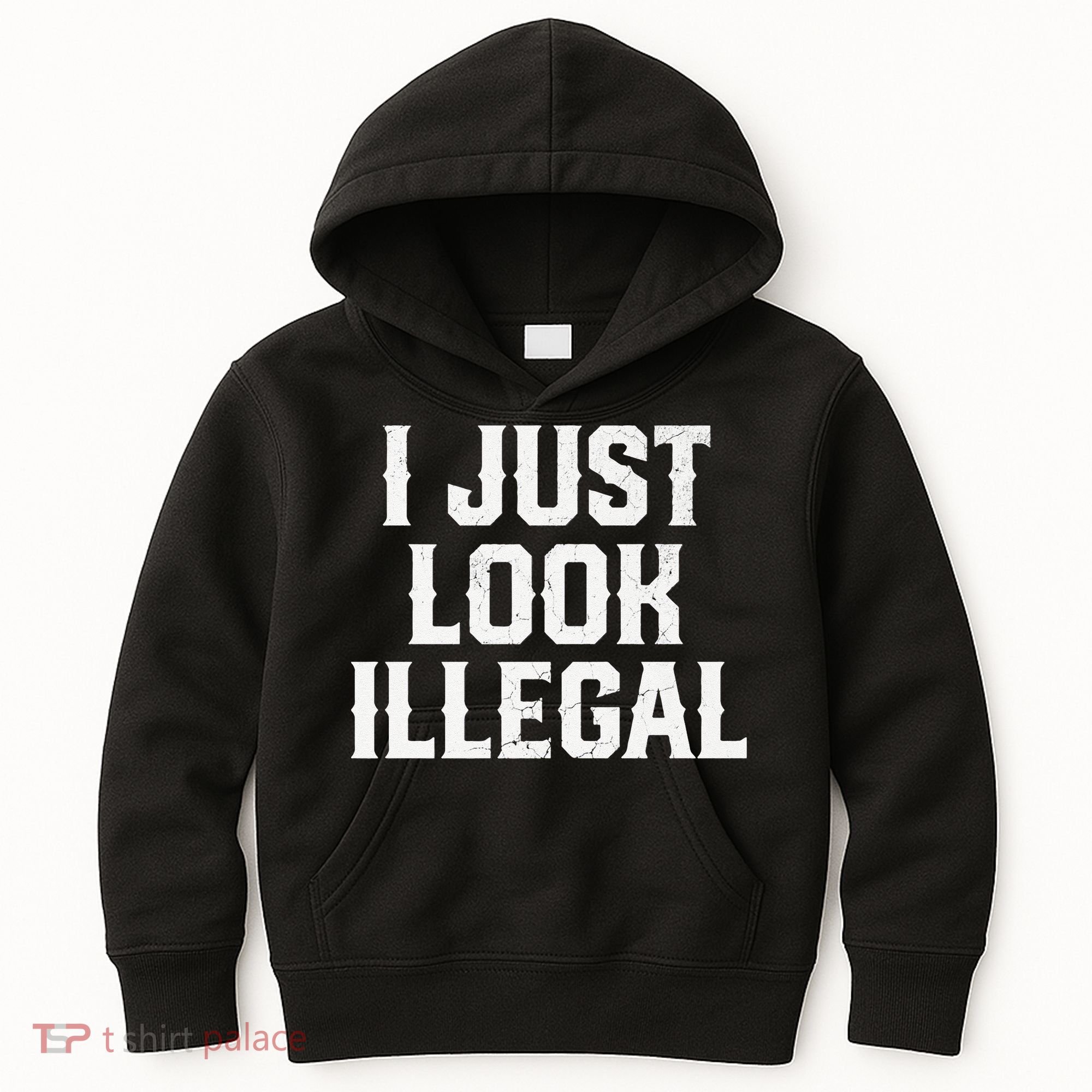 Cinco De Mayo I JUST LOOK ILLEGAL Mexican Funny Kids Hoodie