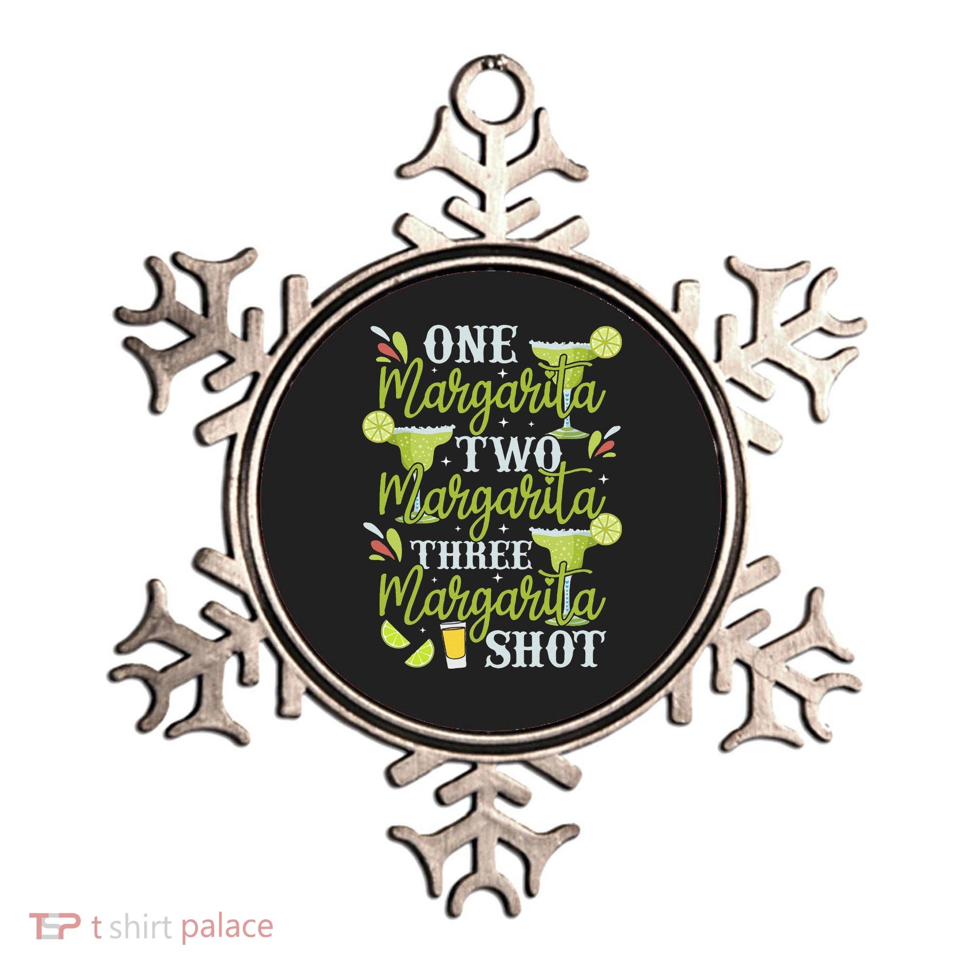 Cinco De Mayo One Margarita Two Margarita Three Margarita Ornament