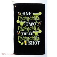 Cinco De Mayo One Margarita Two Margarita Three Margarita Golf Towel thumb 0