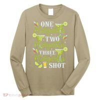 Cinco De Mayo One Margarita Two Margarita Three Margarita Long Sleeve Shirt thumb 0