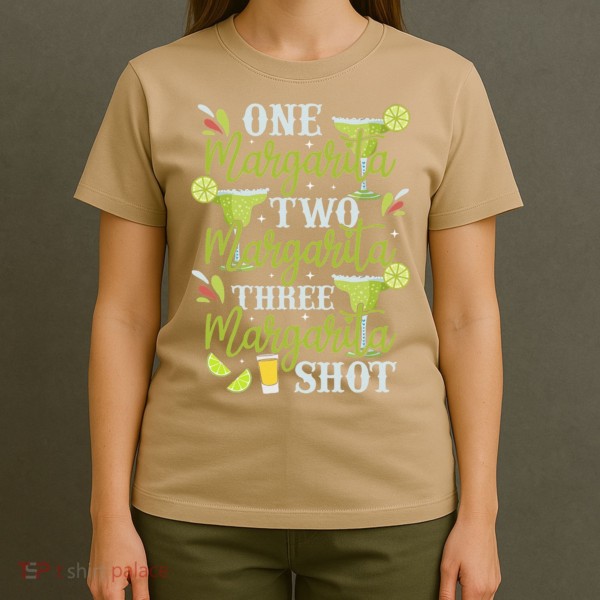 Cinco De Mayo One Margarita Two Margarita Three Margarita T-Shirt