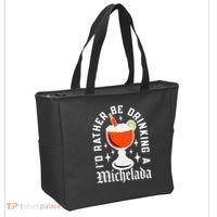 Cinco De Mayo I'd Rather Be Drinking A Michelada Tote Bag thumb 2