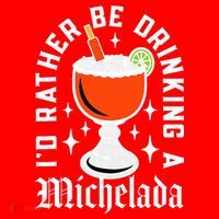 Cinco De Mayo I'd Rather Be Drinking A Michelada Santa Hat thumb 1