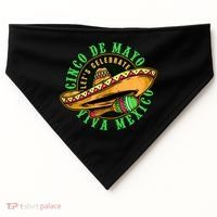 Cinco De Mayo Viva Mexico USA-Made Doggie Bandana thumb 0