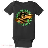 Cinco De Mayo Viva Mexico Baby Bodysuit thumb 0