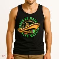 Cinco De Mayo Viva Mexico Tank Top thumb 3