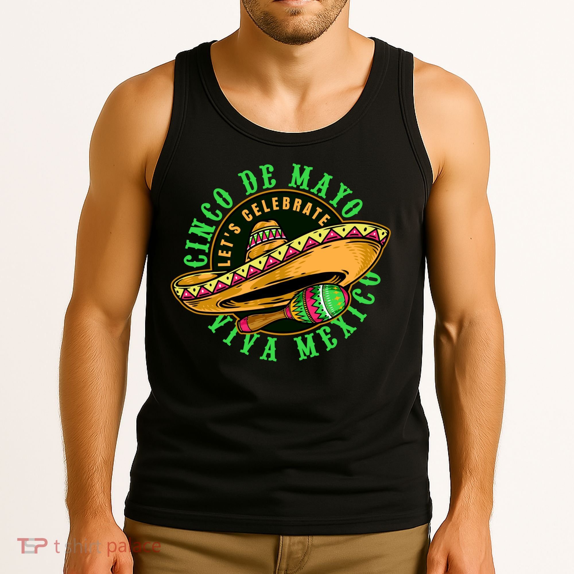 Cinco De Mayo Viva Mexico Tank Top