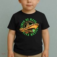 Cinco De Mayo Viva Mexico Toddler T-Shirt thumb 2